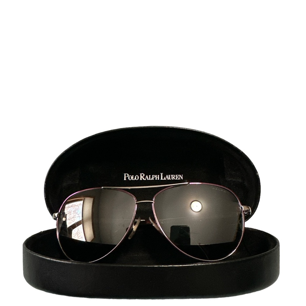 Polo Ralph Lauren Purple & Silver Aviators
